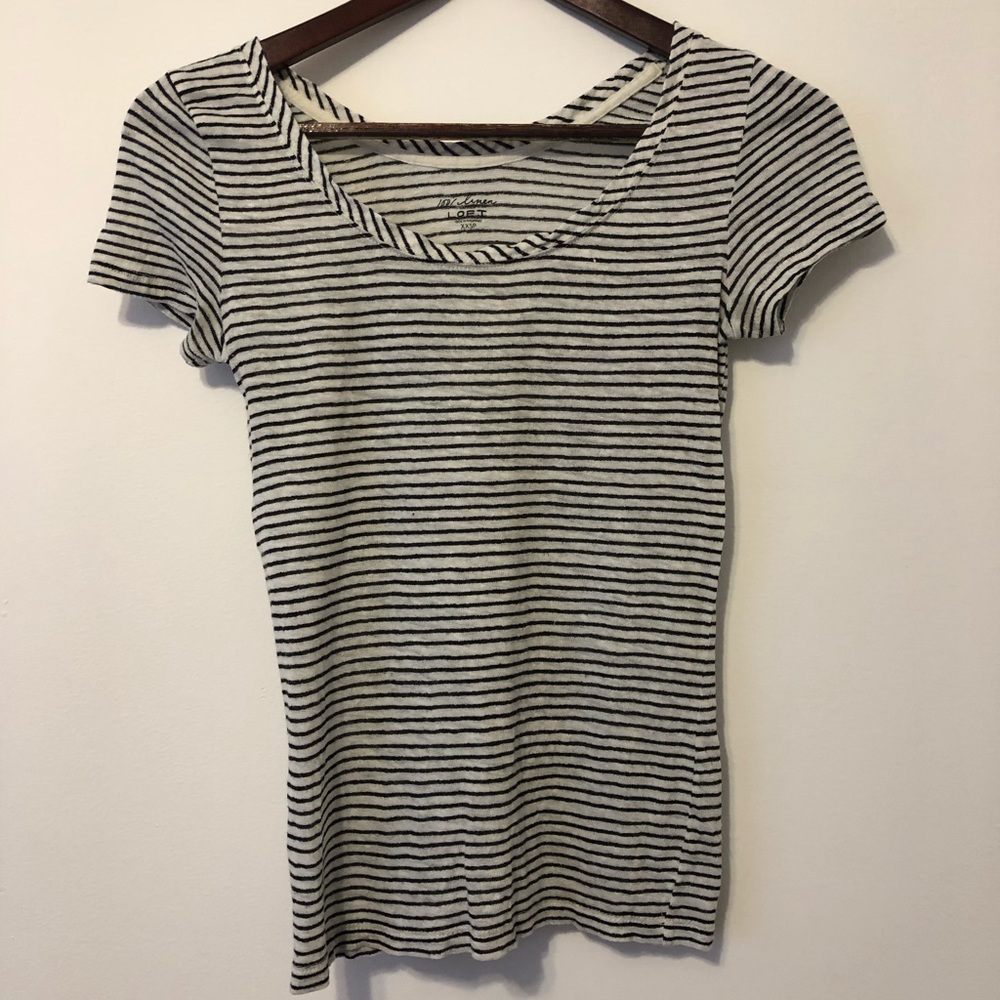 Loft linen top
